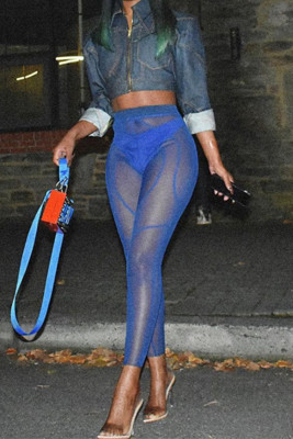 High Waist Sexy Bodycon See-through Leggings