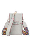 Plain PU Aztect Print Strap Phone Purse MOQ 3pcs