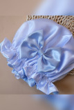 Baby Kids Satin Bow Knot Round Sleep Hat Unishe Wholesale MOQ 5pcs