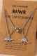 Little Dinasaur Magnet Heart Couple Necklace MOQ 5pcs