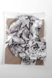 Wild Snake Print Shirt with Pockets