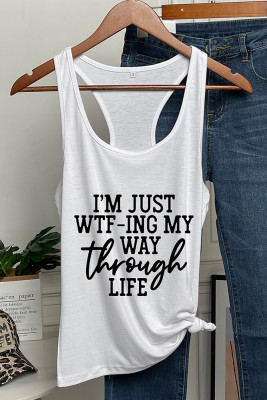WTFing My Way Through Life Graphic Tank Unishe Wholesale
