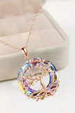 Alloy Tree Necklace MOQ 5PCs