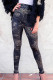 Black Leopard Print Tummy Control High Waist Leggings