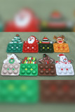 POP IT Santa Claus Snowman Push Bubble Pendant 8pcs Unishe Wholesale MOQ5pcs