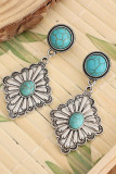 Turquoise Diamond Vintage Earrings MOQ 5pcs