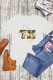 Texas Leopard Print Short Sleeve Graphic Tee Unishe Wholesale