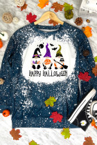 Halloween Print Long Sleeve Top Women UNISHE Wholesale