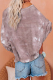 Tie Dye Pullover Long Sleeve Top