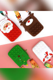 POP IT Christmas Tree Elk Snowman Fidget Coin Purse Push Bubble Unishe Wholesale MOQ5pcs