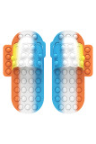 Pop It Silicone Push Pop Bubble Slippers Unishe Wholesale MOQ5pcs