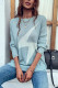 Crew Neck Hole Lightning Knit Sweater Unishe Wholesale