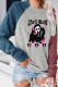 Ghost Face Halloween Long Sleeve Top Women UNISHE Wholesale