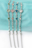 Crystal and Stones Bracelet MOQ 5pcs