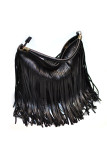 Faxu Leather Tassle Handbag MOQ 3PCS