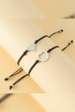 Hearts Twins Bracelet MOQ 5pcs