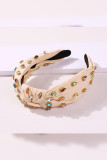 Colorful Glass Knotted Hair Band MOQ 3PCs