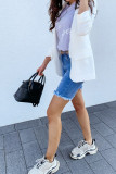 Raw Hem Distressed Denim Shorts Wholesale Boutique