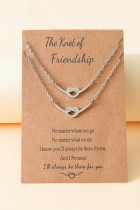 Heart Shape Chain Necklace MOQ 5PCs