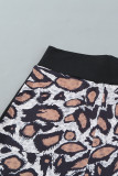 Leopard Patchwork Butt Lifting High Waist Leggings