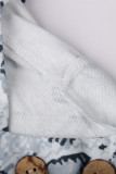 Snake Print Kangroo Pocket Hoodie