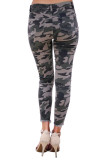 Like A Boss Distressed Camo Denim Pants
