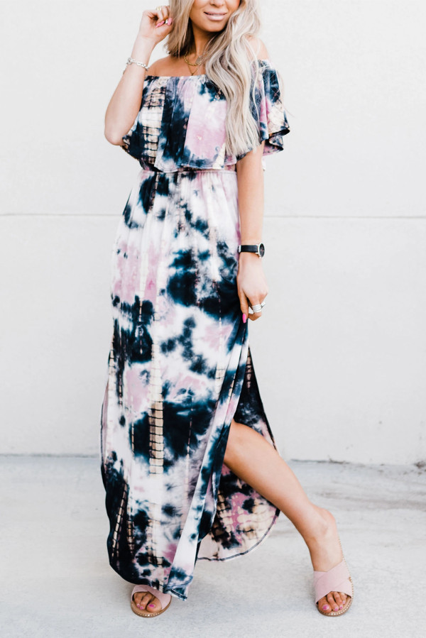 Meghan Tie Dye Maxi