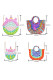 POP IT Push Bubble Colorful Handbag Unishe Wholesale MOQ 3PCS