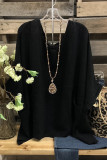 Solid Color Round Neck Half Sleeve Shirt Unishe Wholesale