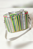 Plaid Outdoor Printed Picnic Cooler Bag Unishe Wholesale MOQ 3PCS
