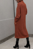 Plain Long Length Open Sweater Cardigans