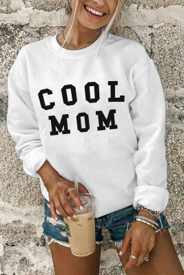 COOL MOM Print Essencial O-neck Long Sleeve Sweatshirts Women UNISHE Wholesale