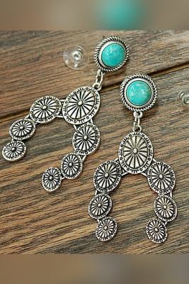 Bohemian Turquoise Earrings MOQ 5pcs