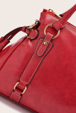 Solid Color Tassel Zip Up Tote Bag Unishe Wholesale MOQ 3PCS