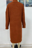 Plain Long Length Open Sweater Cardigans