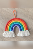 Woven Cloud Rainbow Bed Room Decoration MOQ 3PCS