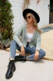 Plain Hollow Out Knit Open Sweater Cardigans