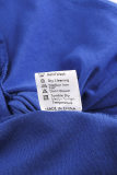 Blue Clear Skies Jersey Twist T-Shirt Dress