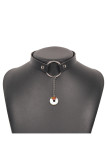 Circle Buckled Chocker Necklace MOQ 5pcs