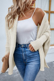 Plain Bat Wing Knit Sweater Cardigans