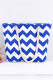 Wave Striped Print Canvas Tote Bag MOQ 3pcs