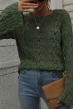 Hollow Out Pullover Sweater Unishe Wholesale