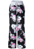 Floral Loose Long Pants