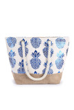 Pineapple Print Canvas Tote Bag MOQ 3pcs