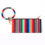 Bracelet PU Purse with Zipper MOQ 3PCS