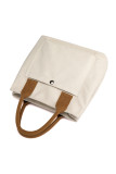 Canvas Large Capacity Tote Bag Unishe Wholesale MOQ3PCS