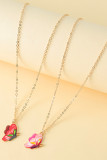 Colorful Butterfly Necklace MOQ 5pcs