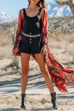 Chiffon Print Beach Cover Up Kimono Unishe Wholesale