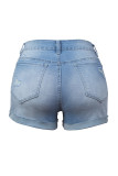 Ripped Buttons Jean Shorts Unishe Wholesale