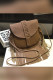 Suede Leather Tassel Saddle Bag MOQ 3pcs